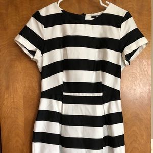 H&M stripped dress size 8